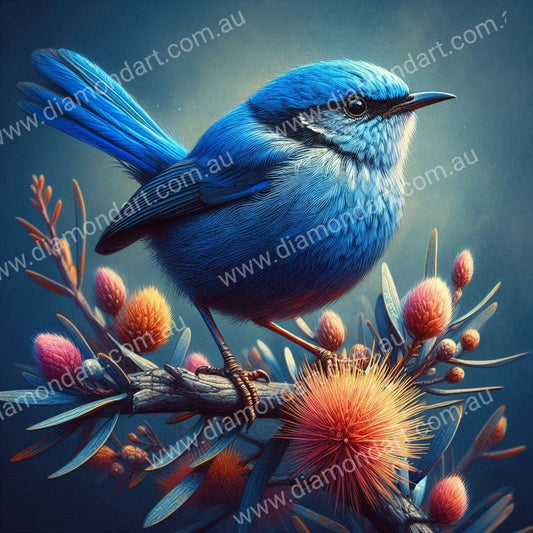 Blue Wren Banksia - Diamond Art Dezigns