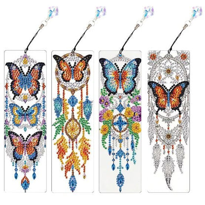 Bookmark Dreamcatcher Butterfly - Diamond Art Dezigns