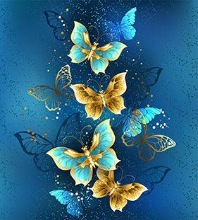 Butterfly Golds - Diamond Art Dezigns