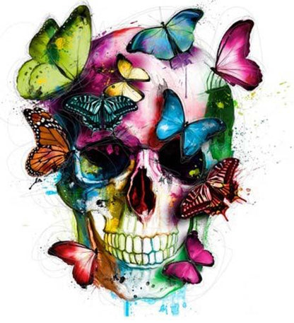 Butterfly Skull - Diamond Art Dezigns