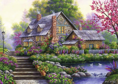Cabin Lavender - Diamond Art Dezigns