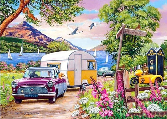 Caravan Lake - Diamond Art Dezigns
