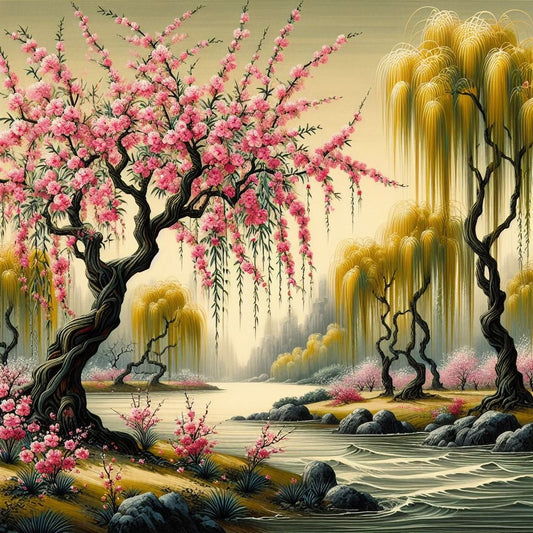 Cherry Blossom Pink - Diamond Art Dezigns