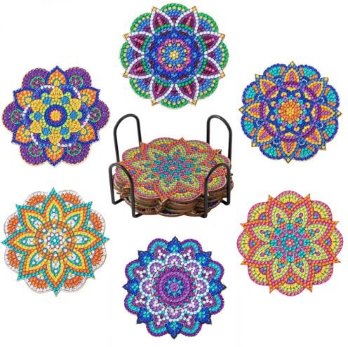 Coasters - Mandala - Diamond Art Dezigns