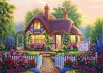 Cottage Flower - Diamond Art Dezigns