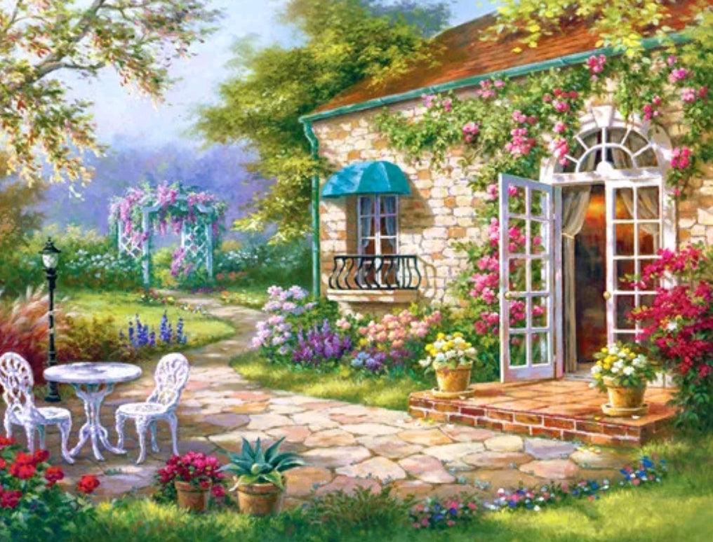 Cottage Garden - Diamond Art Dezigns