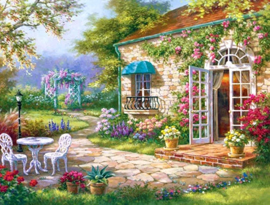 Cottage Garden - Diamond Art Dezigns