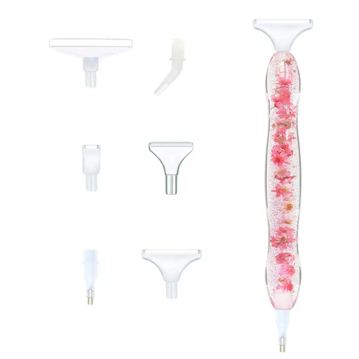 Diamond Art Pen - Pale Pink Flower - Diamond Art Dezigns