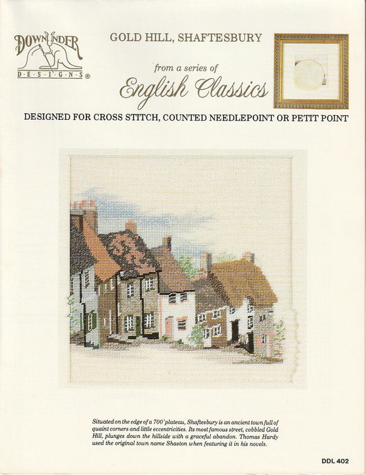 Down Under Designs - Gold Hill, Shaftesbury - Diamond Art Dezigns