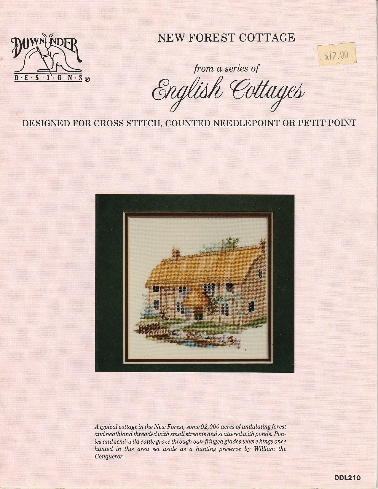 Down Under Designs - New Forest Cottage - Diamond Art Dezigns