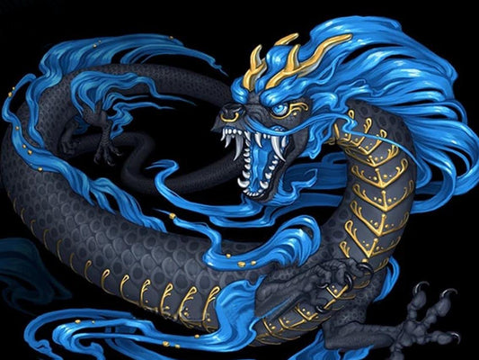 Dragon Blue - Diamond Art Dezigns