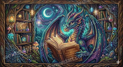 Dragon Magic Spells - 5D Full Drill DIY Diamond Art Painting - Diamond Art Dezigns