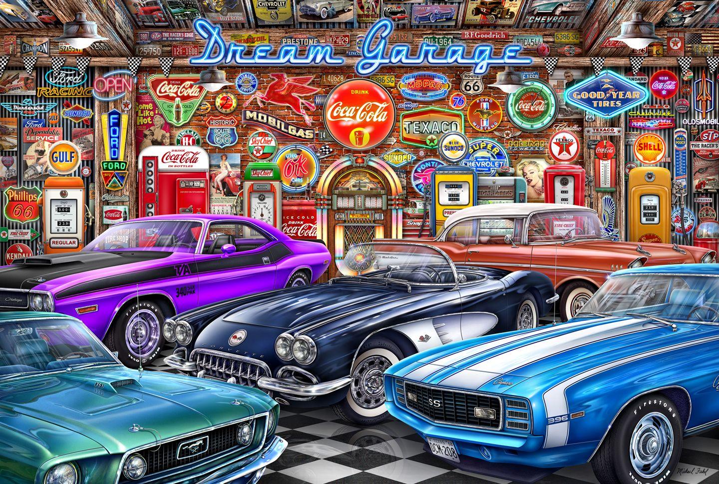 Dream Garage - Diamond Art Dezigns
