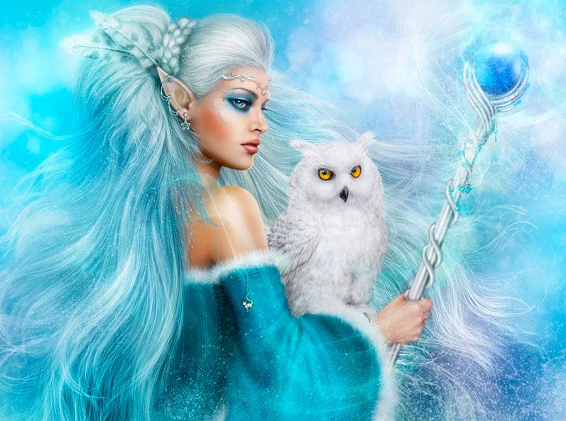 Elf & Owl - Diamond Art Dezigns