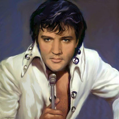 Elvis Singing - Diamond Art Dezigns