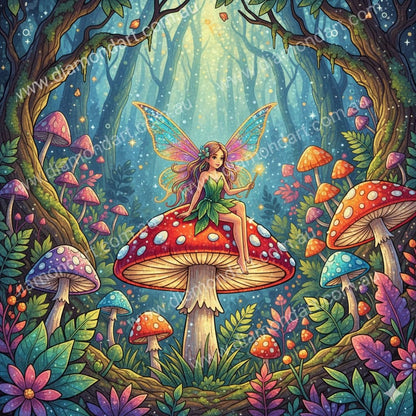 Fairy Secret Garden - Diamond Art Dezigns