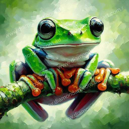 Frog Rain - Diamond Art Dezigns