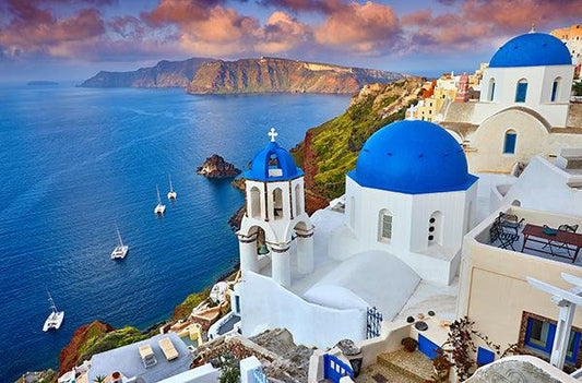Greece Sunset - Diamond Art Dezigns