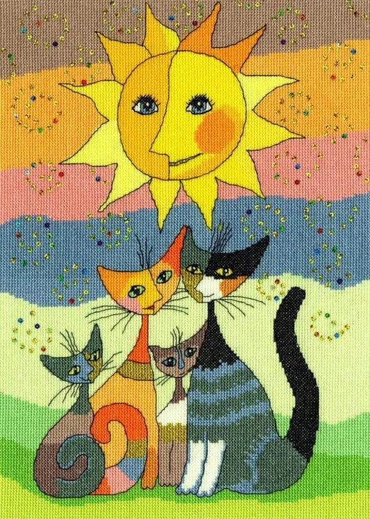 Happy Moments - Bothy Threads Cross Stitch Kit - Diamond Art Dezigns
