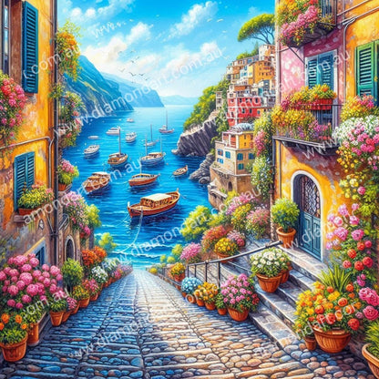 Italian Sun Lane - Diamond Art Dezigns