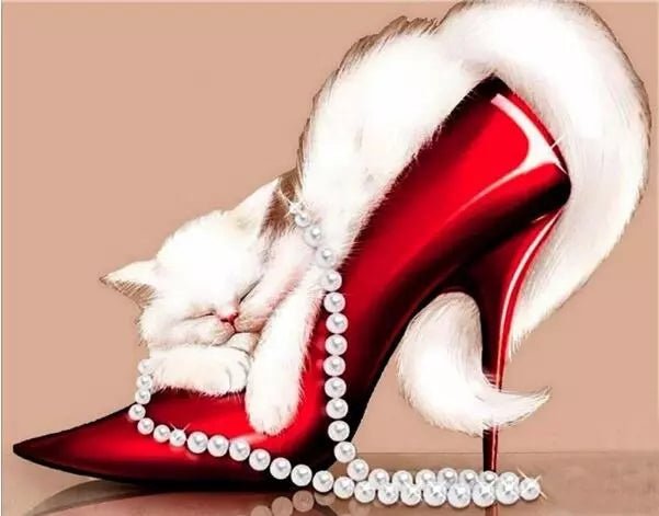 Kitten Heel - Diamond Art Dezigns