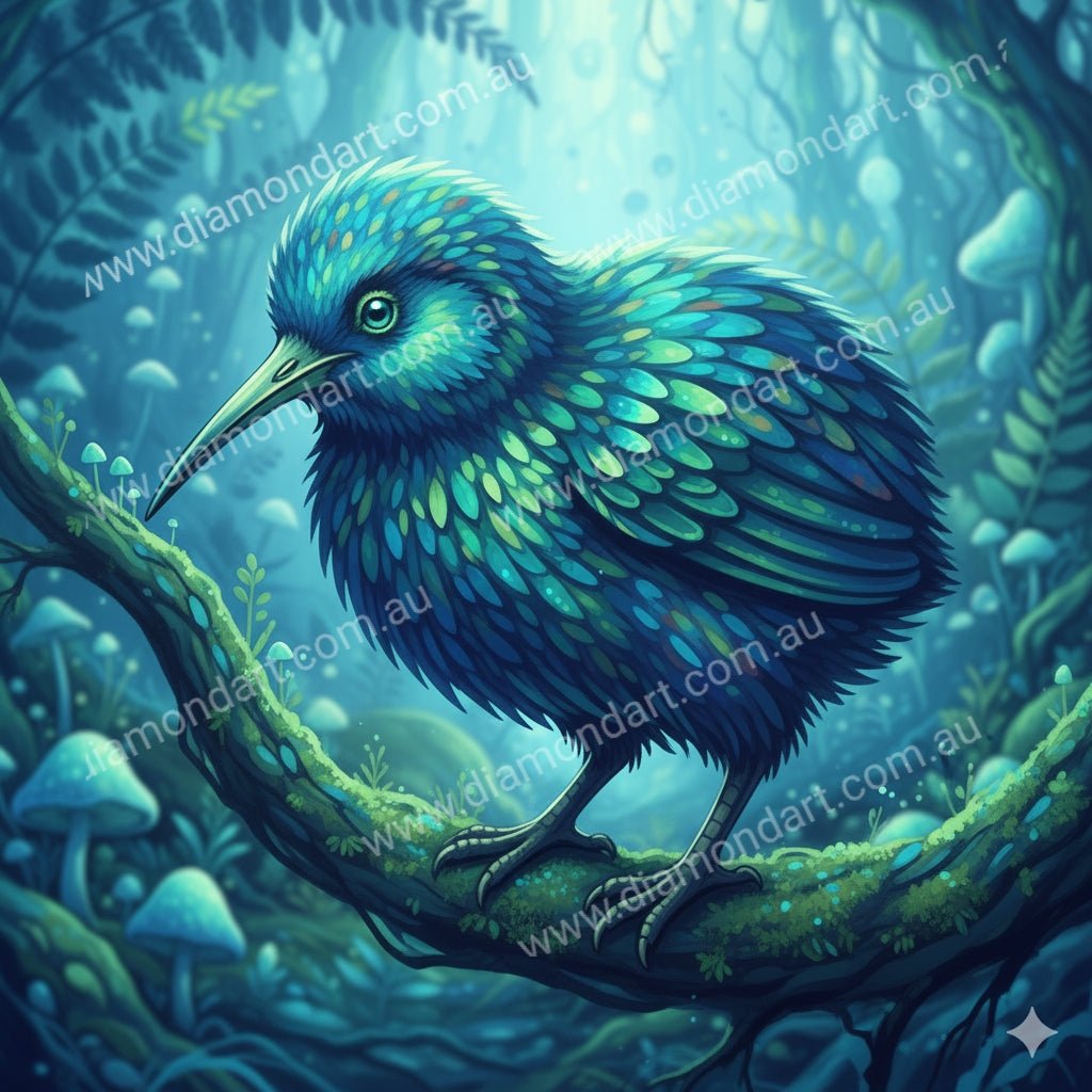 Kiwi Teal - Diamond Art Dezigns