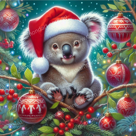 Koala Christmas Baubles - Diamond Art Dezigns
