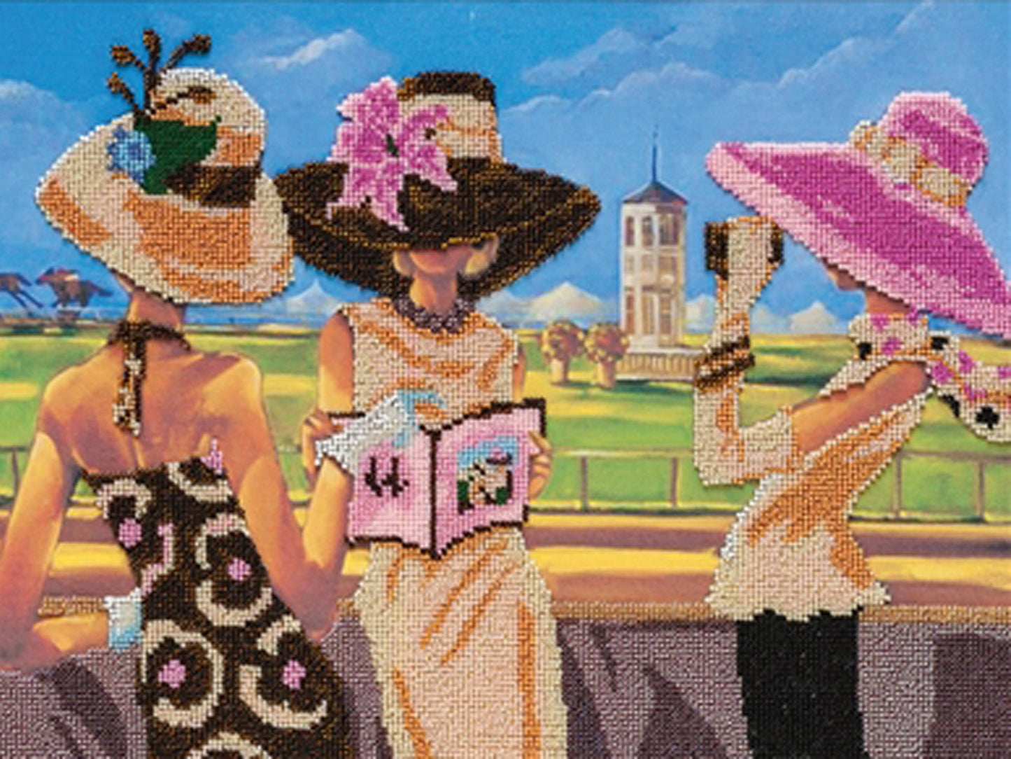 LADIES AT THE RACES - Diamond Art Dezigns