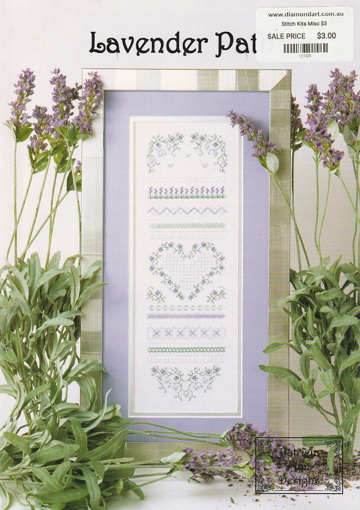 Lavender Pot - Diamond Art Dezigns