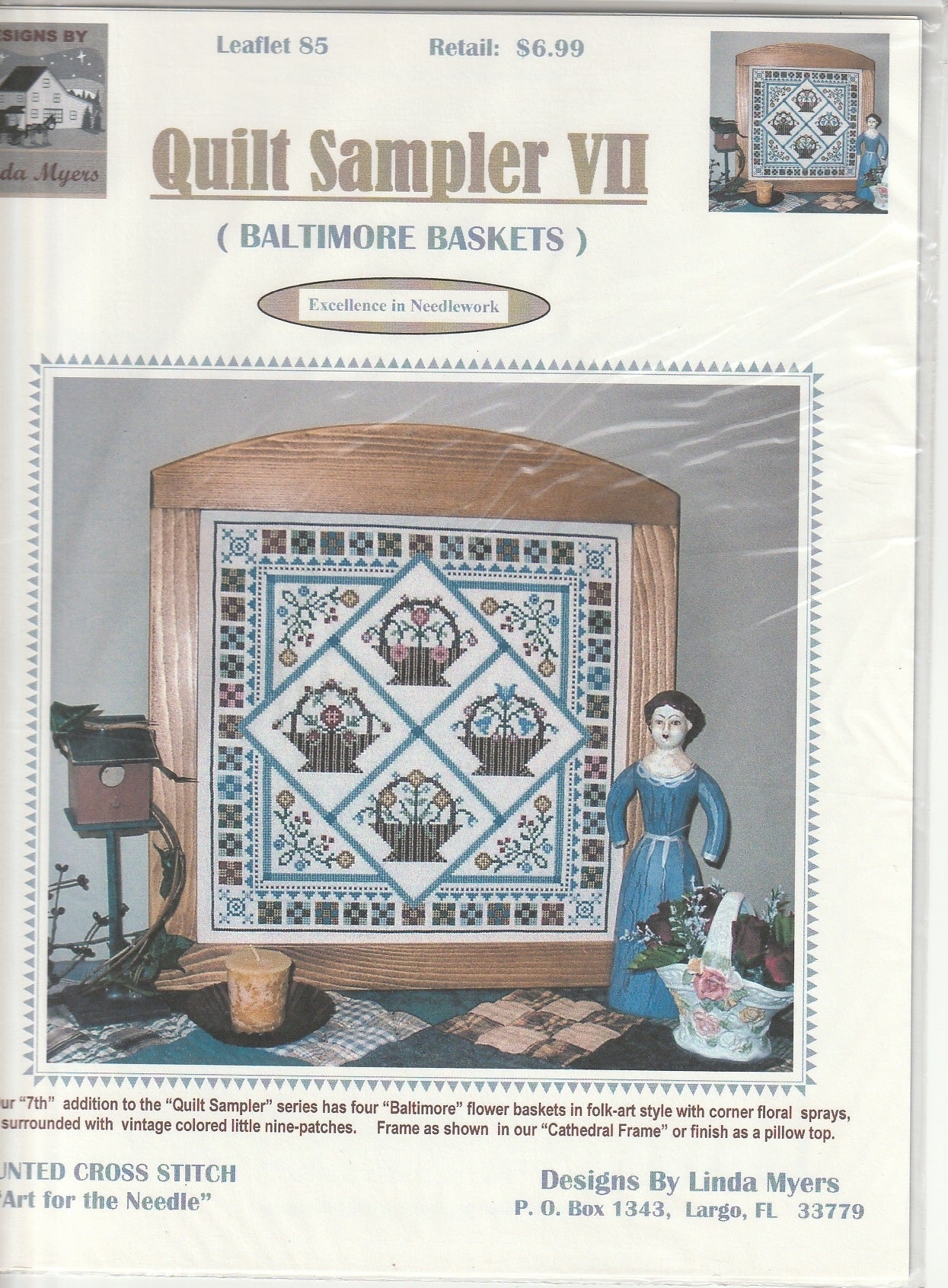 Linda Meyers - Baltimore Baskets - Diamond Art Dezigns