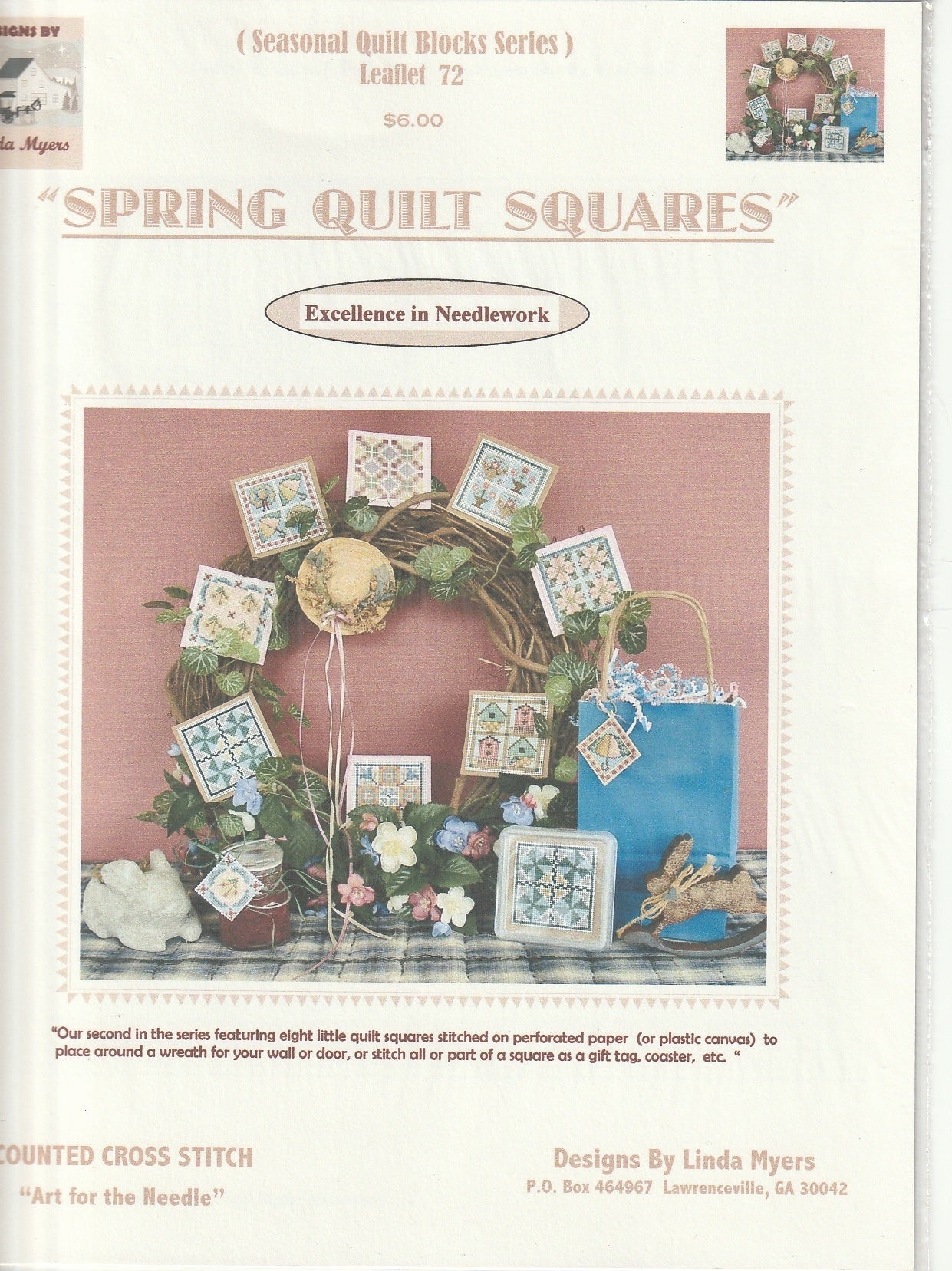 Linda Meyers - Spring Quilt Squares - Diamond Art Dezigns