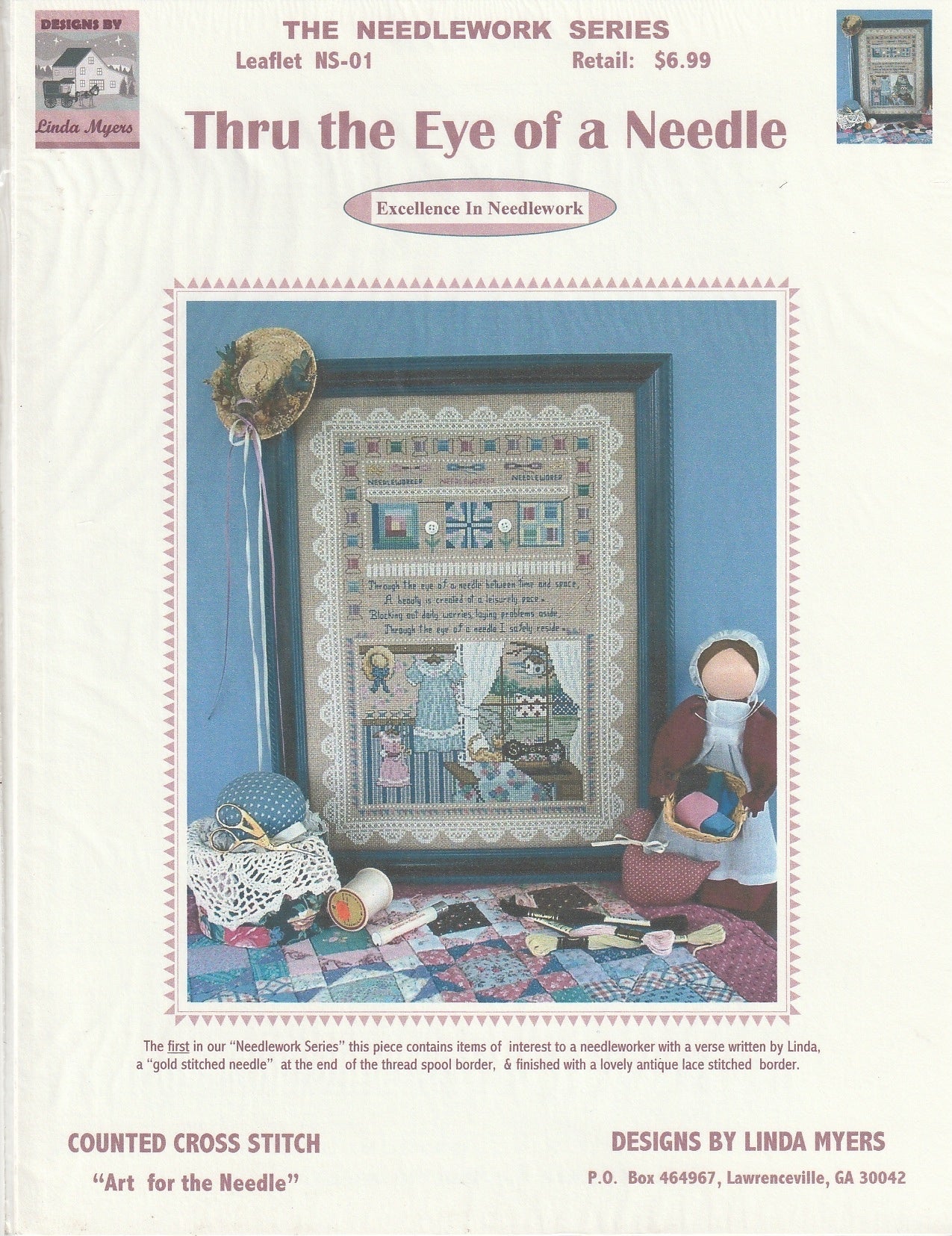 Linda Meyers - Thru the Eye of a Needle - Diamond Art Dezigns