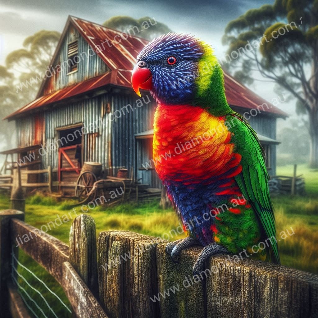 Lorikeet Barnyard - Diamond Art Dezigns