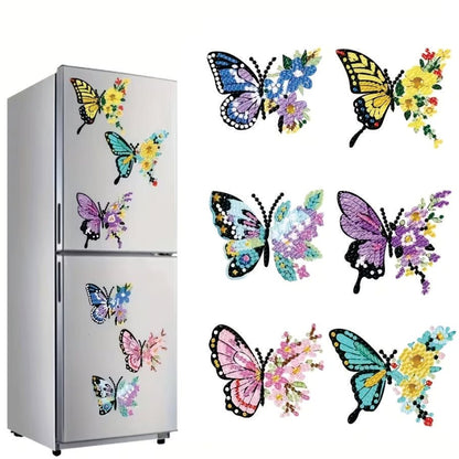 Magnet Kit - Butterfly Flowers - Diamond Art Dezigns