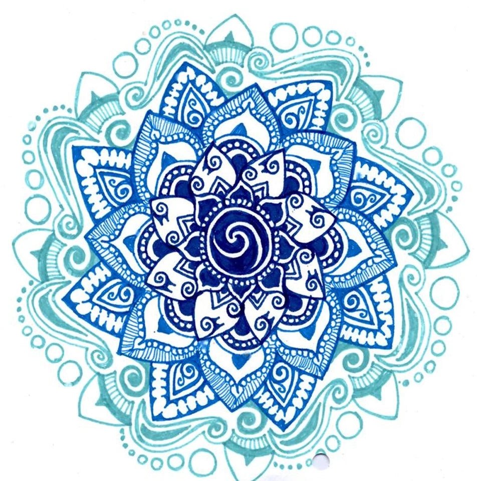 MANDALA BLUE - Diamond Art Dezigns