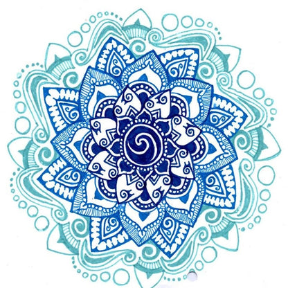 MANDALA BLUE - Diamond Art Dezigns