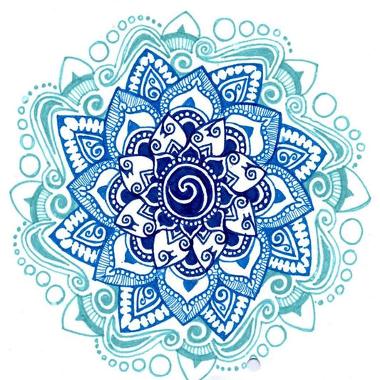 MANDALA BLUE - Diamond Art Dezigns