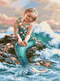 Mermaid Girl - Diamond Art Dezigns
