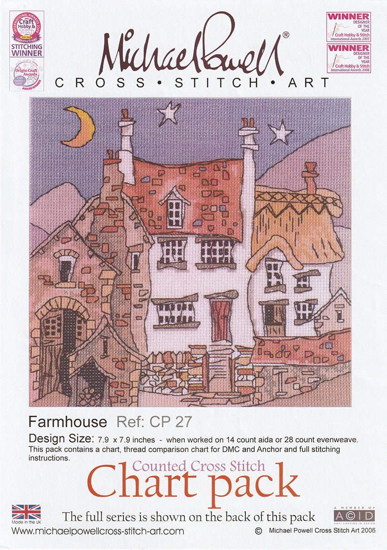 Michael Powell Chart Pack - Farmhouse - Diamond Art Dezigns