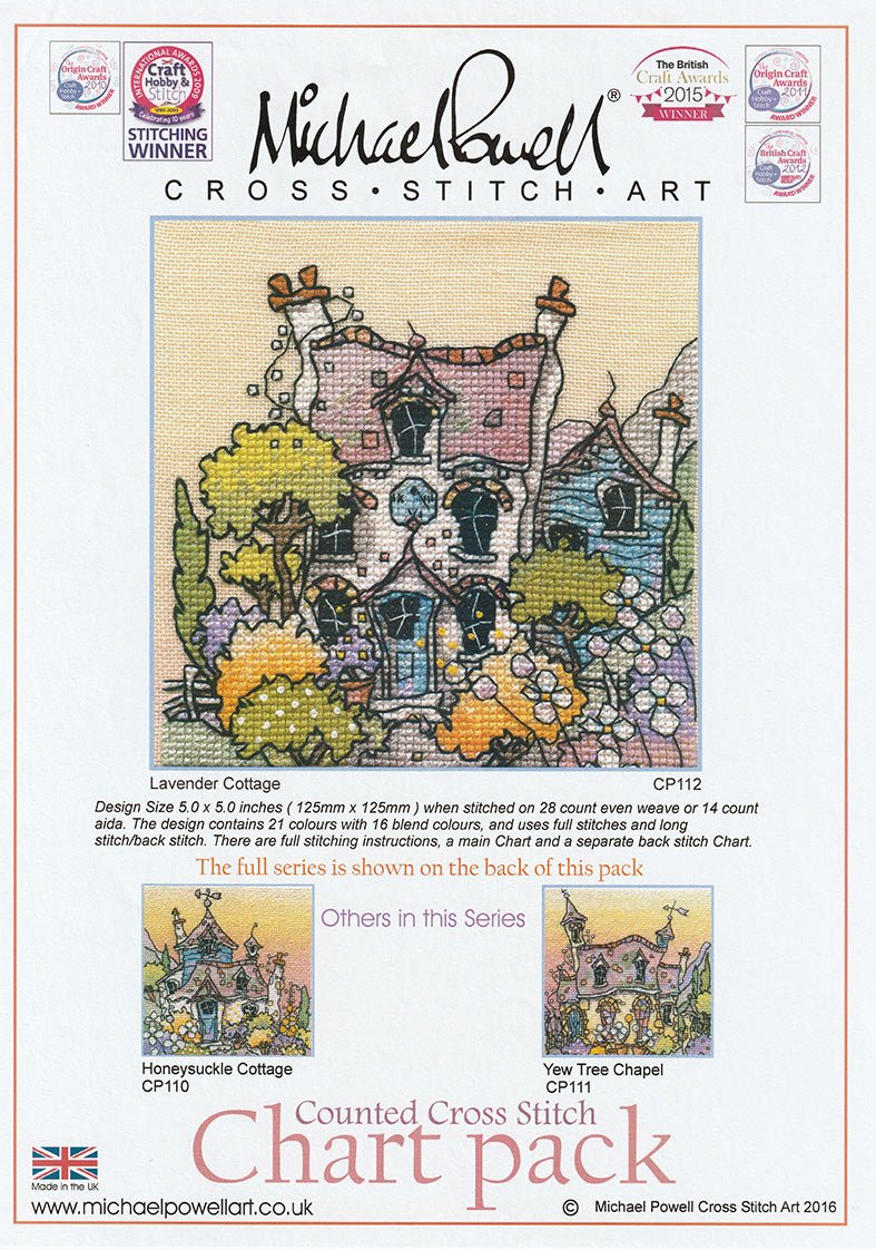 Michael Powell Chart Pack - Lavender Cottage - Diamond Art Dezigns
