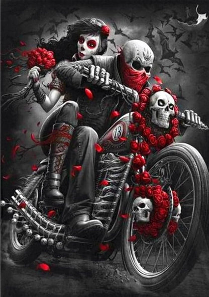 Motorcycle Diablo - Diamond Art Dezigns