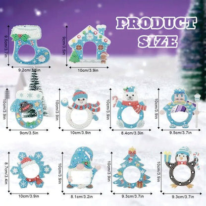 Ornament - Christmas 2024 Frames - Diamond Art Dezigns