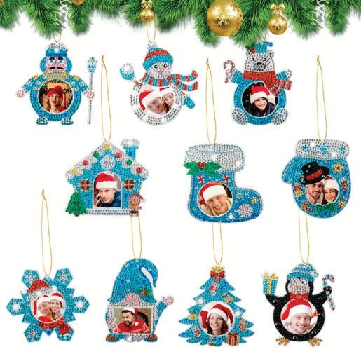 Ornament - Christmas 2024 Frames - Diamond Art Dezigns