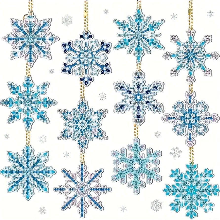 Ornament - Snowflakes - Diamond Art Dezigns