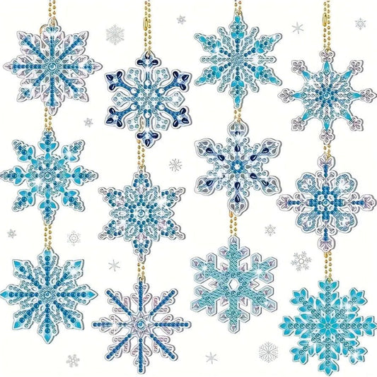 Ornament - Snowflakes - Diamond Art Dezigns