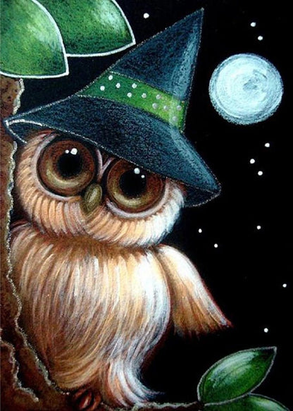 Owl Wizard - Diamond Art Dezigns