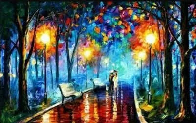 Park Light Walk - Diamond Art Dezigns