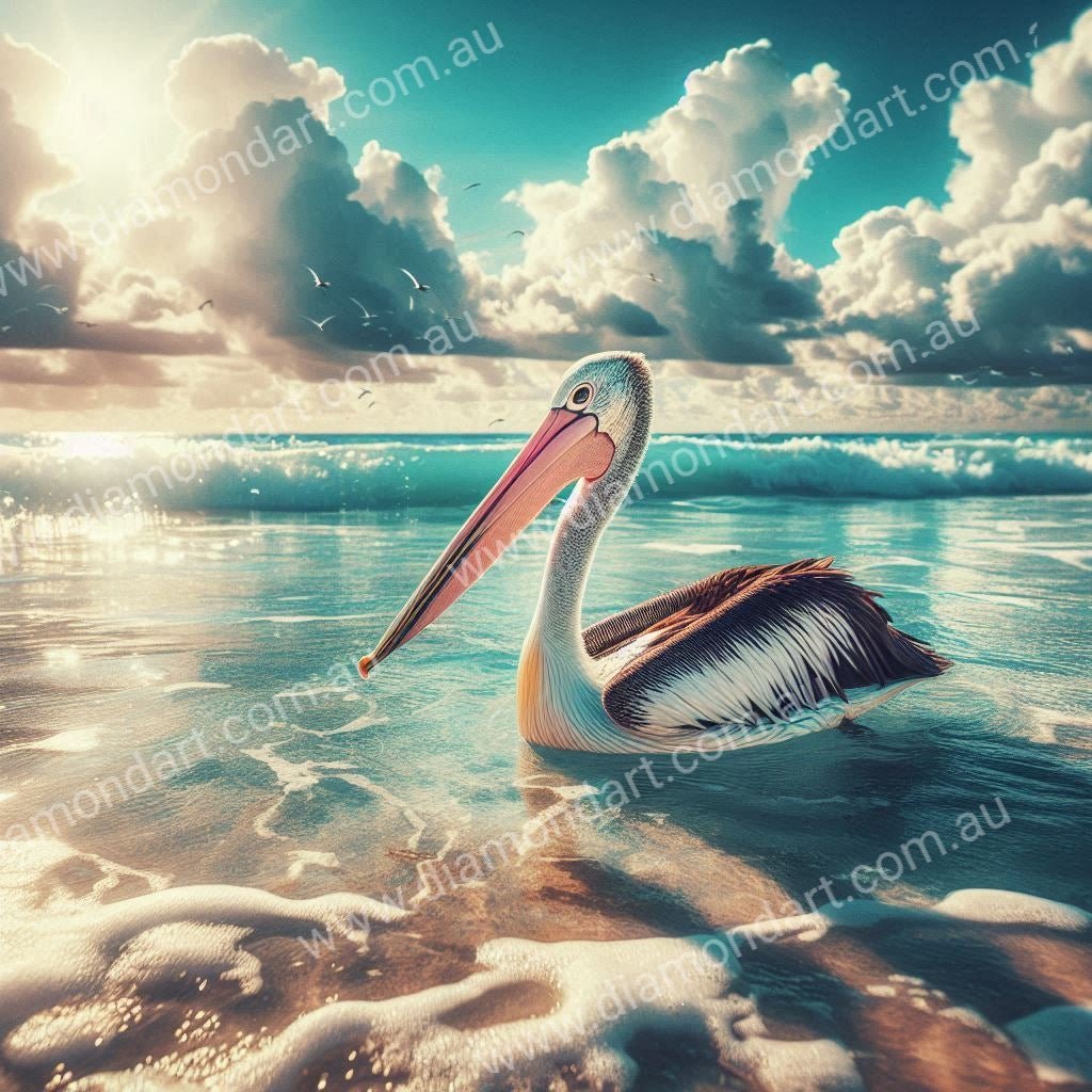Pelican Beach - Diamond Art Dezigns
