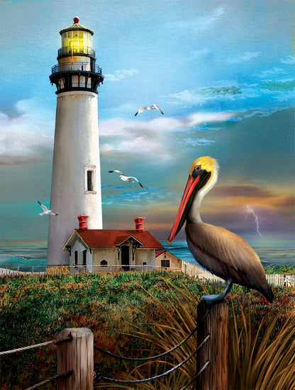 Pelican Lighthouse - Diamond Art Dezigns