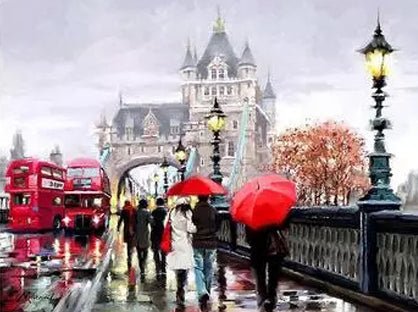 Rainy London - Diamond Art Dezigns
